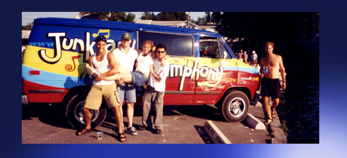 Junkyard Symphony on Wolf Island.